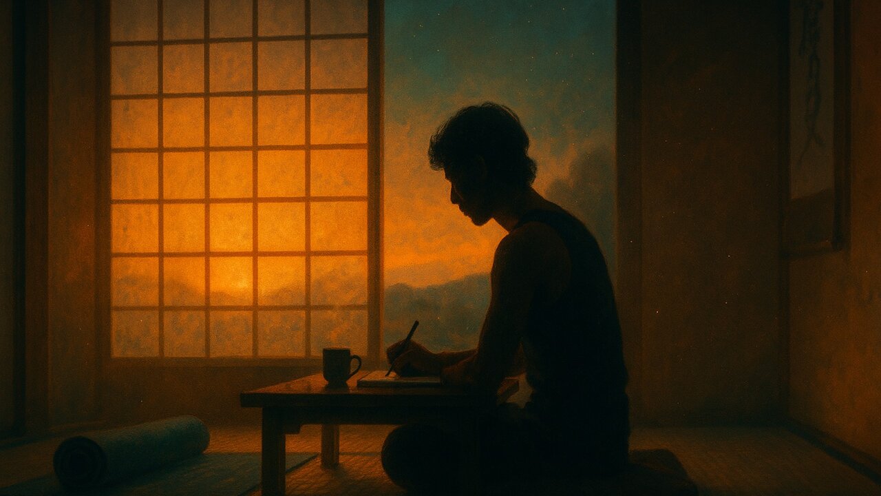 日記を書く部長