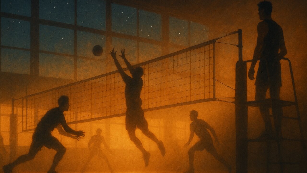 バレーボール試合